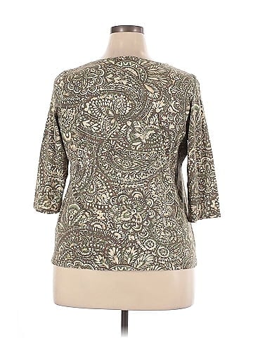 Liz Claiborne 3/4 Sleeve Blouse (view 2)