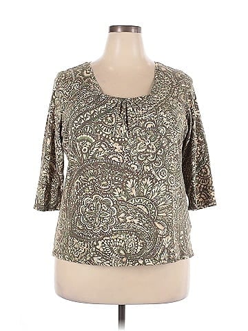 Liz Claiborne 3/4 Sleeve Blouse (view 1)