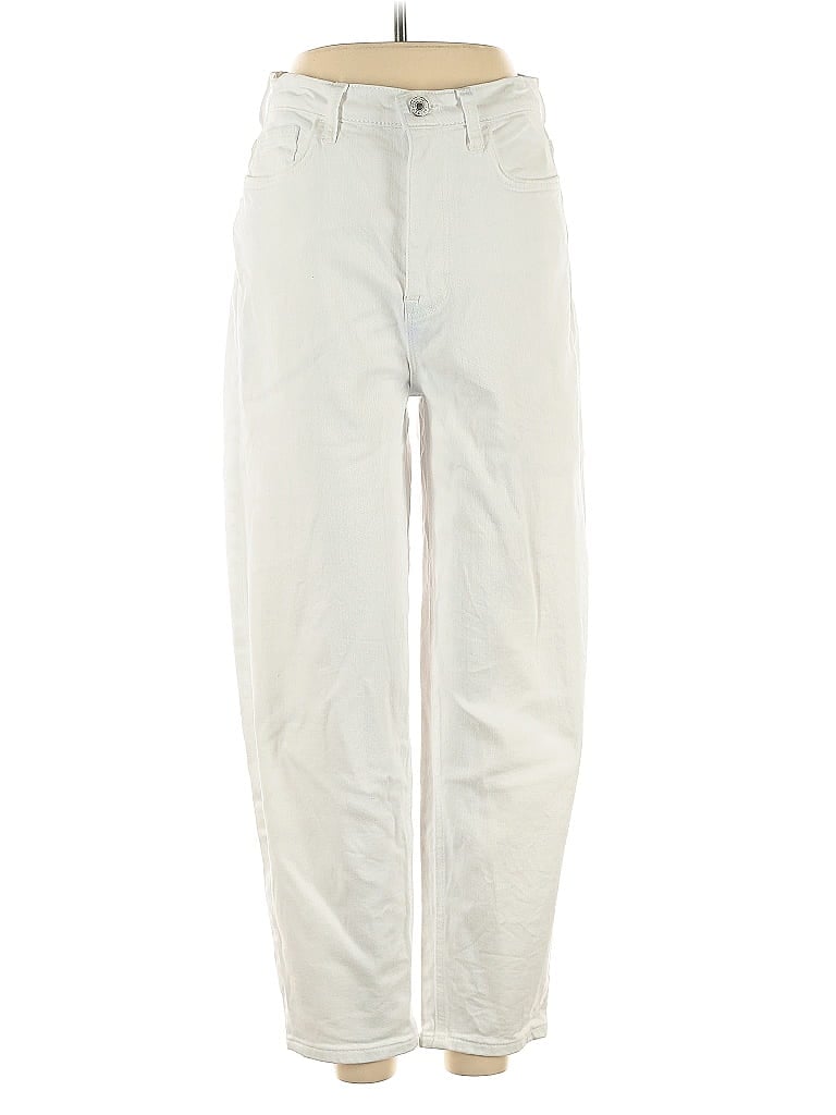 Pre-owned Current Elliott Jeans In White