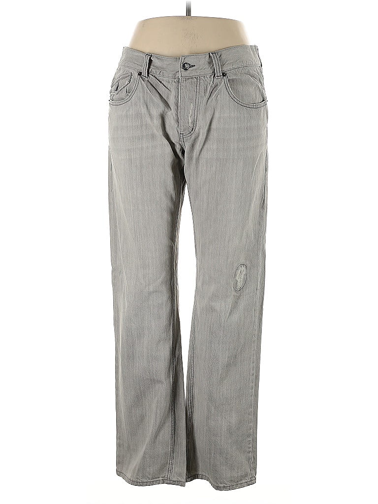 Armani Exchange 100% Cotton Gray Casual Pants Size 32 waist - photo 1