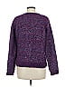 Lou & Grey for LOFT Tweed Purple Pullover Sweater Size M - photo 2