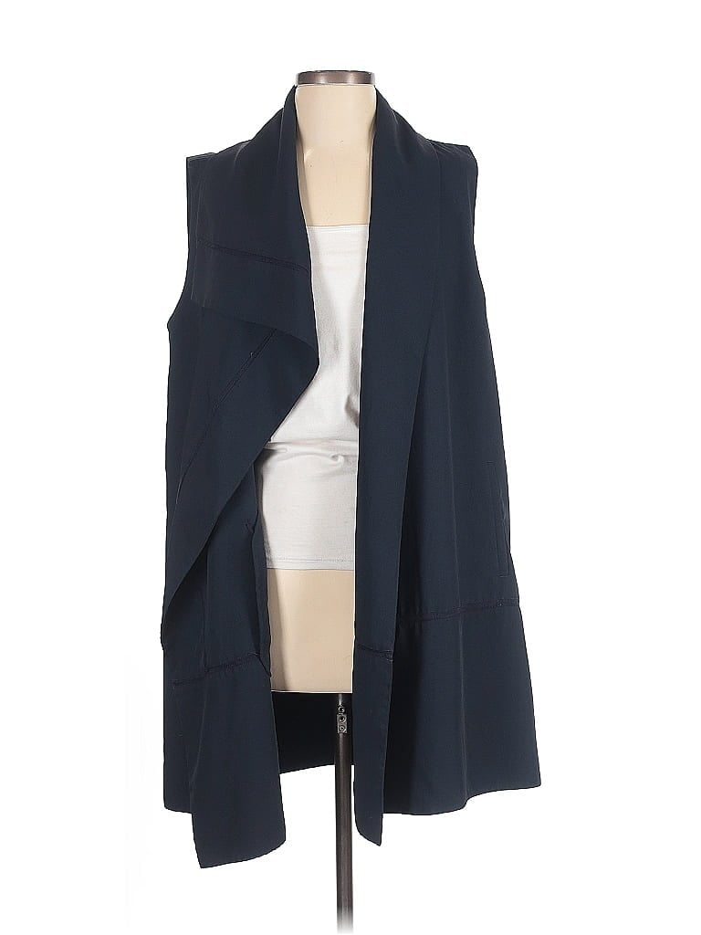 Pre-owned Vince Vest In Blue