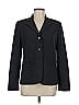 Spiegel 100% Polyester Black Blazer Size 8 - photo 1