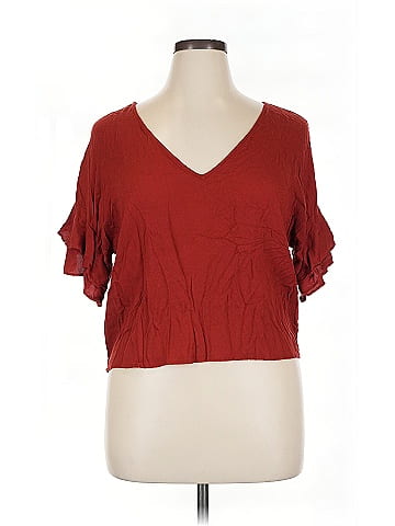 Forever 21 Contemporary Short Sleeve Top (view 1)
