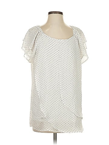 Roz & Ali Short Sleeve Blouse (view 1)