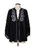 Joie 100% Silk Black Kimono Size M - photo 1