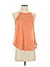 Miss Me Orange Pink Sleeveless Blouse Size S - photo 1