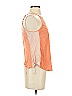 Miss Me Orange Pink Sleeveless Blouse Size S - photo 3