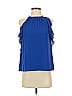 1.State Blue Sleeveless Blouse Size XS (estimated) - photo 1