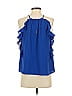 1.State Blue Sleeveless Blouse Size XS (estimated) - photo 2