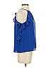 1.State Blue Sleeveless Blouse Size XS (estimated) - photo 3