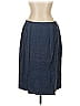 Lafayette 148 New York Solid Blue Casual Skirt Size 12 - photo 2