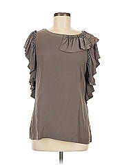 Ann Taylor Factory Short Sleeve Silk Top