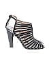 Chanel 100% Leather Black Heels Size EU 38 - photo 1