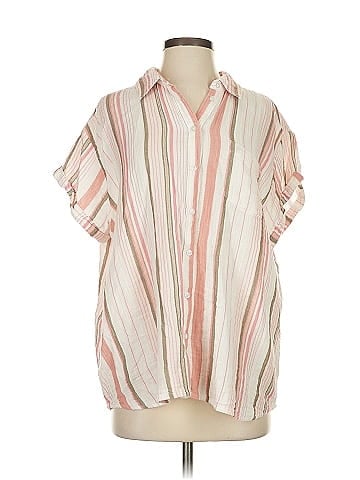 Caslon Short Sleeve Blouse (view 1)