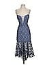 Nicholas Blue Cocktail Dress Size 0 - photo 1