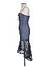 Nicholas Blue Cocktail Dress Size 0 - photo 4