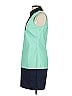 Sail to Sable Color Block Teal Casual Dress Size XS - photo 4
