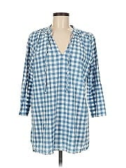 Fresh Produce 3/4 Sleeve Button Down Shirt