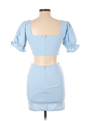 Blue Blush Cocktail Dress (view 2)