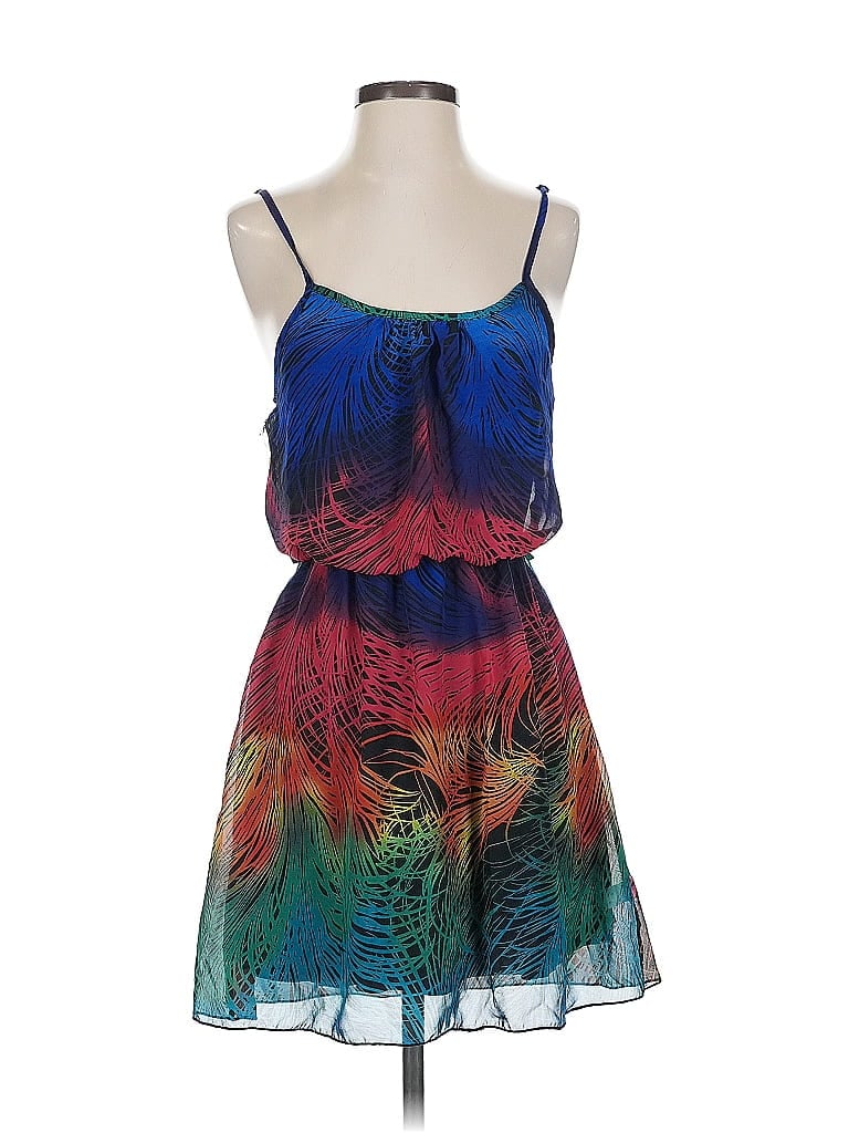 Click to view more detailed imagery on our partner's website Pre-owned Poetry Cocktail Dress In Blue