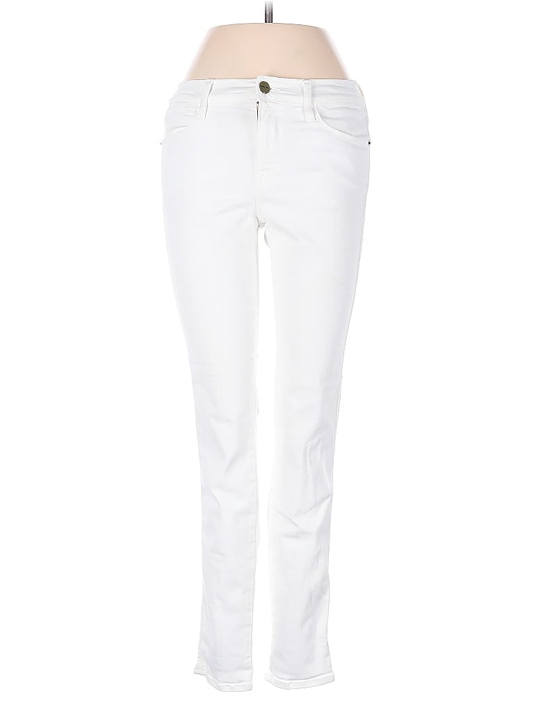 Pre-owned Frame Jeans In White