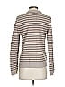 St. John Stripes Gray Pullover Sweater Size S - photo 2