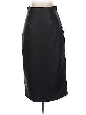 Rebecca Taylor Faux Leather Skirt (view 1)