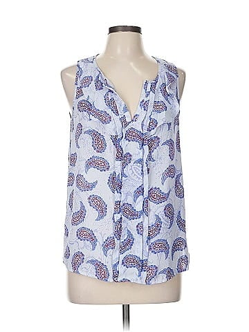 Skies Are Blue Sleeveless Blouse (view 1)