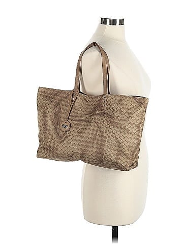 Bottega Veneta Nylon Intrecciato-Print Tote (view 2)