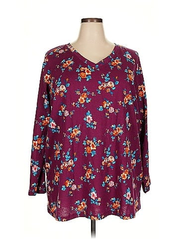 Woman Within 3/4 Sleeve Blouse (view 1)