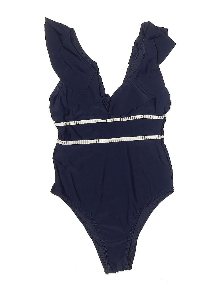 Pre-owned Juicy Couture One Piece Swimsuit In Blue