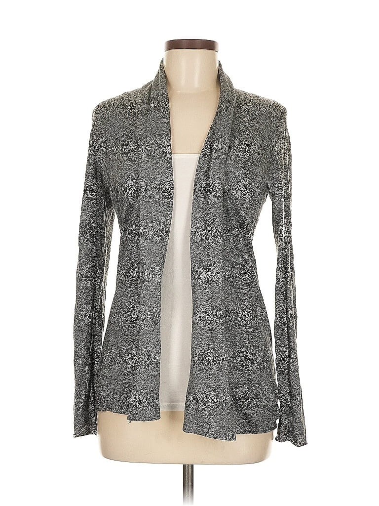 Pre-owned Express Cardigan Sweater In Gray