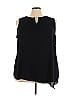 Avenue 100% Polyester Black Sleeveless Blouse Size 26 - photo 1