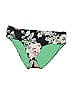 Becca Floral Green Swimsuit Bottoms Size 0X - photo 1