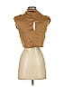 Nicholas 100% Silk Brown Sleeveless Silk Top Size 2 - photo 2