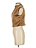 Nicholas 100% Silk Brown Sleeveless Silk Top Size 2 - photo 4