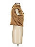 Nicholas 100% Silk Brown Sleeveless Silk Top Size 2 - photo 3