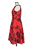 Tahari by ASL 100% Polyester Hearts Red Cocktail Dress Size 12 (estimated) - photo 4
