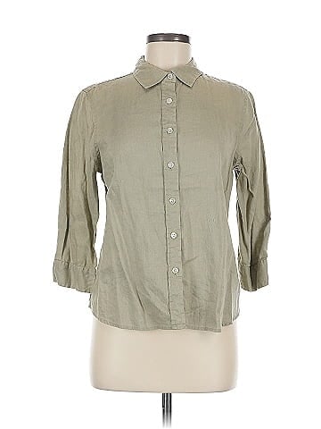 The Limited 3/4 Sleeve Button-Down Shirt (view 1)