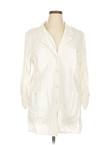 Jessica Holbrook 3/4 Sleeve Button-Down Shirt (view 1)