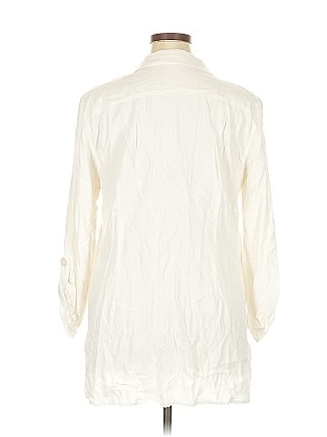 Jessica Holbrook 3/4 Sleeve Button-Down Shirt (view 2)