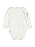 Zara Baby 100% Cotton Ivory Long Sleeve Onesie Size 18-24 mo - photo 1