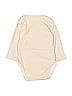 Zara Baby 100% Cotton Ivory Long Sleeve Onesie Size 18-24 mo - photo 2