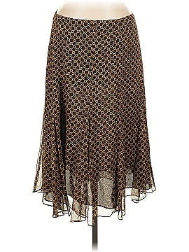 Ak Anne Klein Silk Skirt