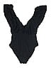 La Blanca Solid Black One Piece Swimsuit Size 6 - photo 2
