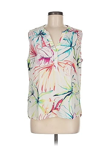 Tommy Bahama Sleeveless Silk Top (view 1)