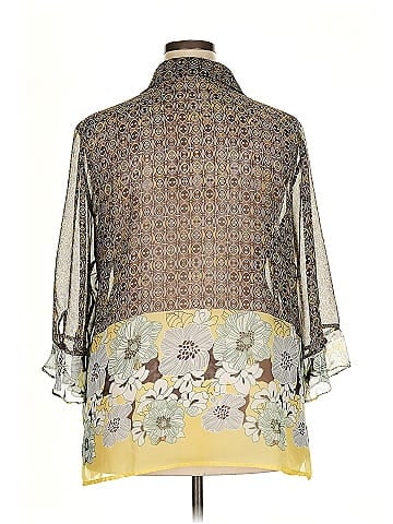 Notations 3/4 Sleeve Blouse (view 2)
