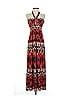 Soma Print Red Casual Dress Size S - photo 1