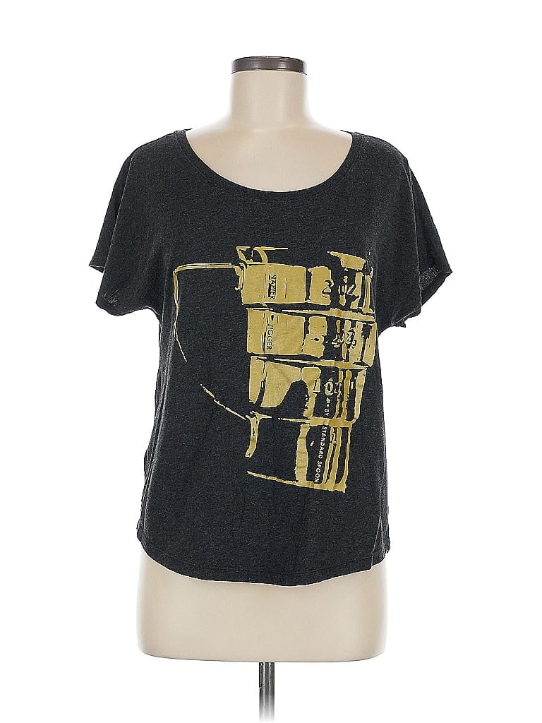Next Level Apparel Black Short Sleeve Top Size M - photo 1